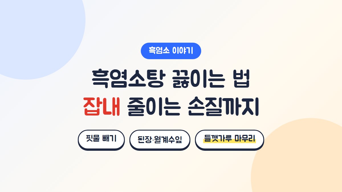 흑염소탕 끓이는 법과 잡내 줄이는 손질, 핏물 빼기, 된장과 월계수잎, 들깻가루 마무리